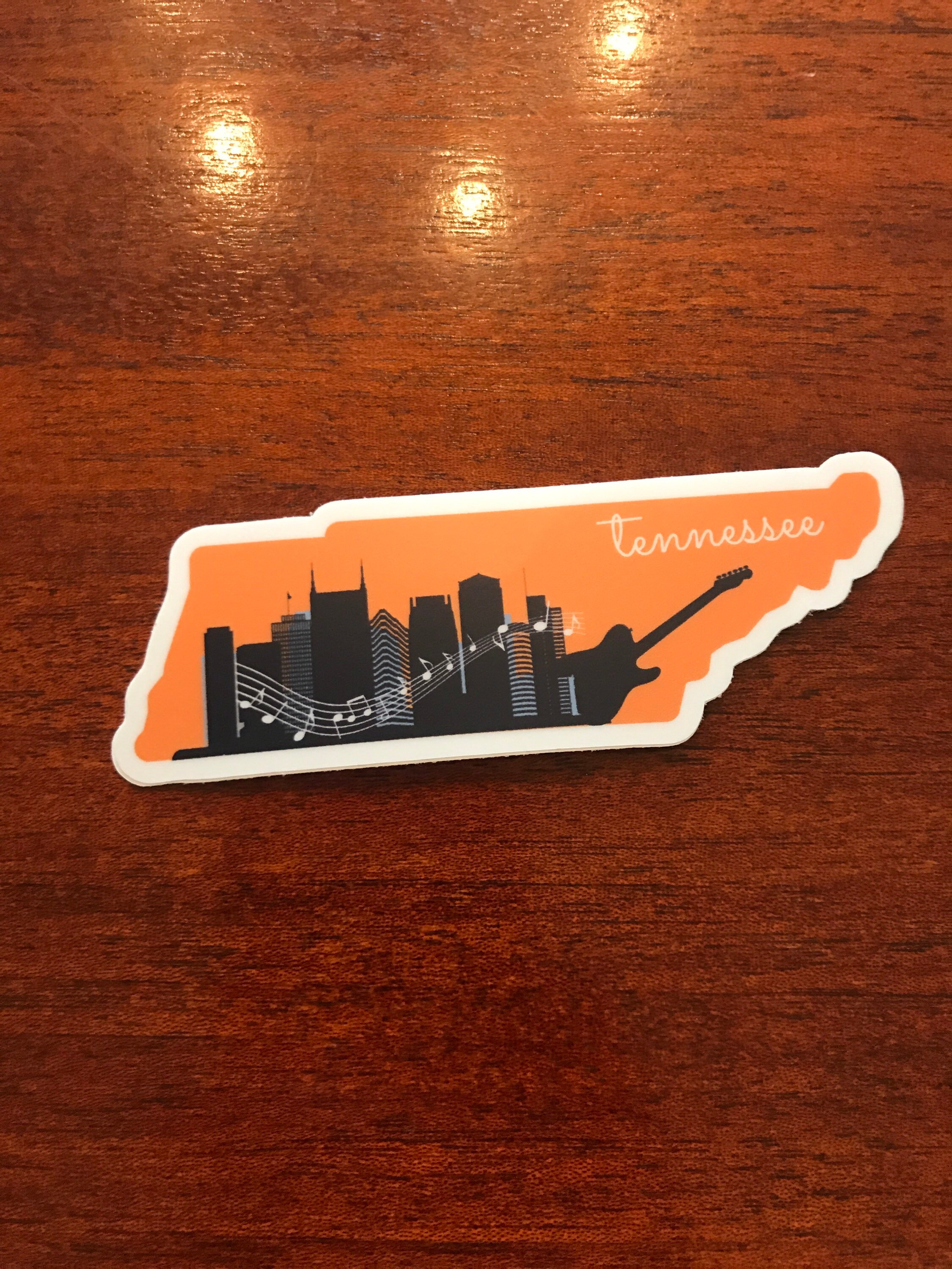 Tn Sticker Tennessee Sticker, Nashville Sticker, TN Sticker, Nashville Vinyl ...