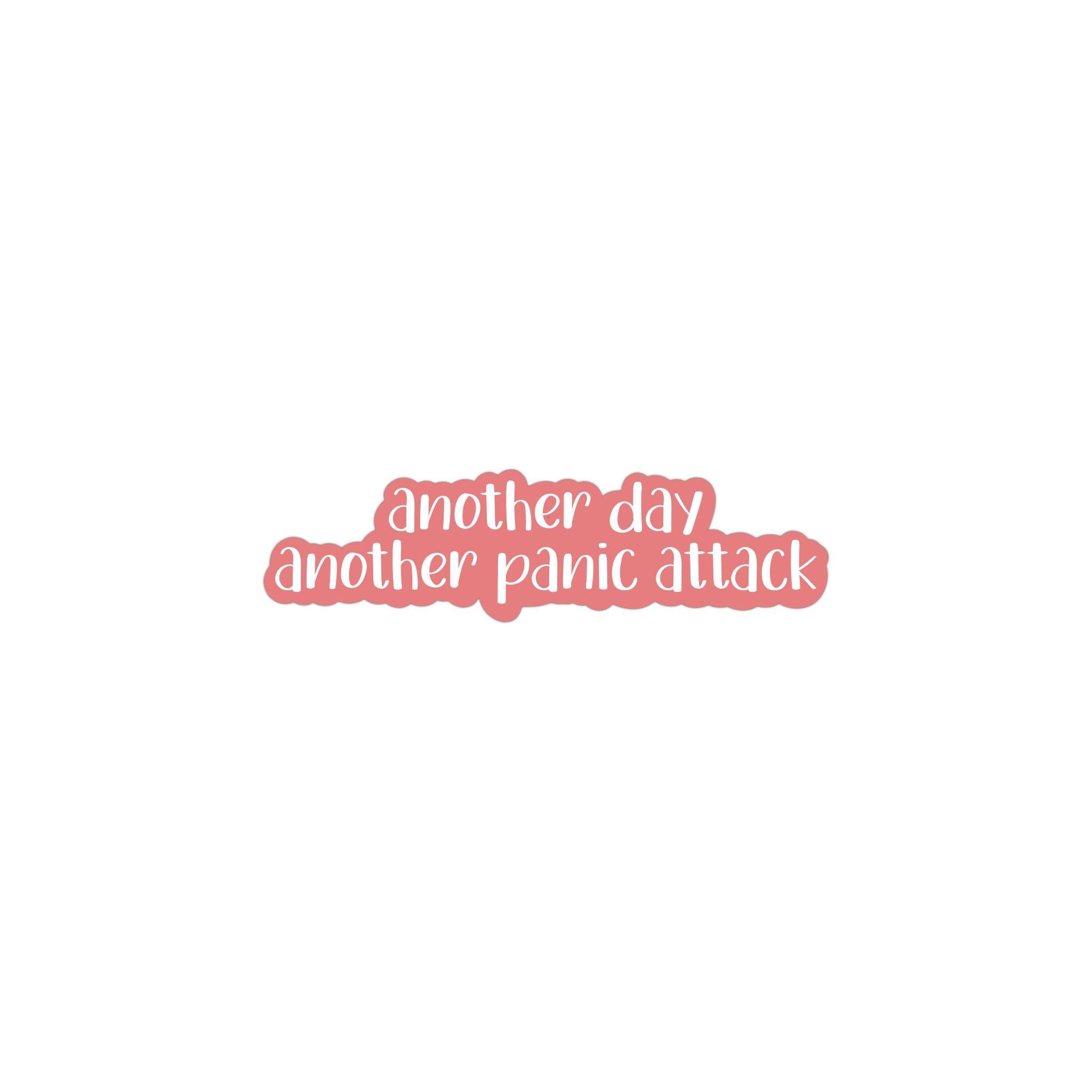 Panic Attack Sticker Panic Attack Sticker, Therapy Stickers, Nurse Stickers Funny, Mental ...