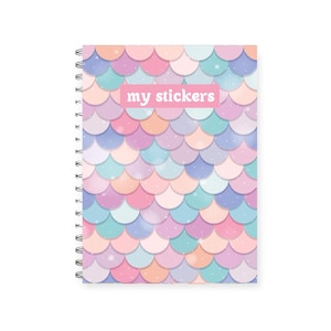 Reusable sticker book toddler, cute sticker book, sticker book storage, sticker release notebook, sticker collection book