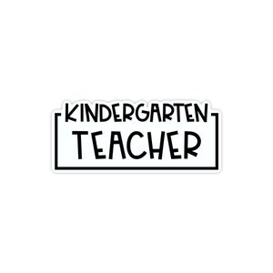 Cute teacher stickers, Kindergarten teacher stickers, teacher water bottle stickers, stickers for teachers, kindergarten teacher gift