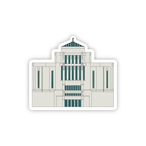 Cardston Kanada Tempel Aufkleber, lds Geschenke für Missionare, lds Tempel Aufkleber, lds Taufe Geschenk Junge, Jugend Thema Aufkleber