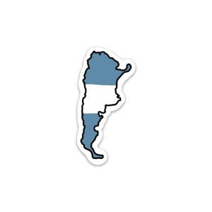 Argentina flag sticker, Argentina gift, Argentina sticker, Argentina decal, Argentina souvenirs, Argentina World Cup sticker