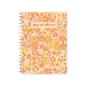 Reusable sticker book cute, Sticker album reusable, sticker collection book, sticker release notebook, sticker binder