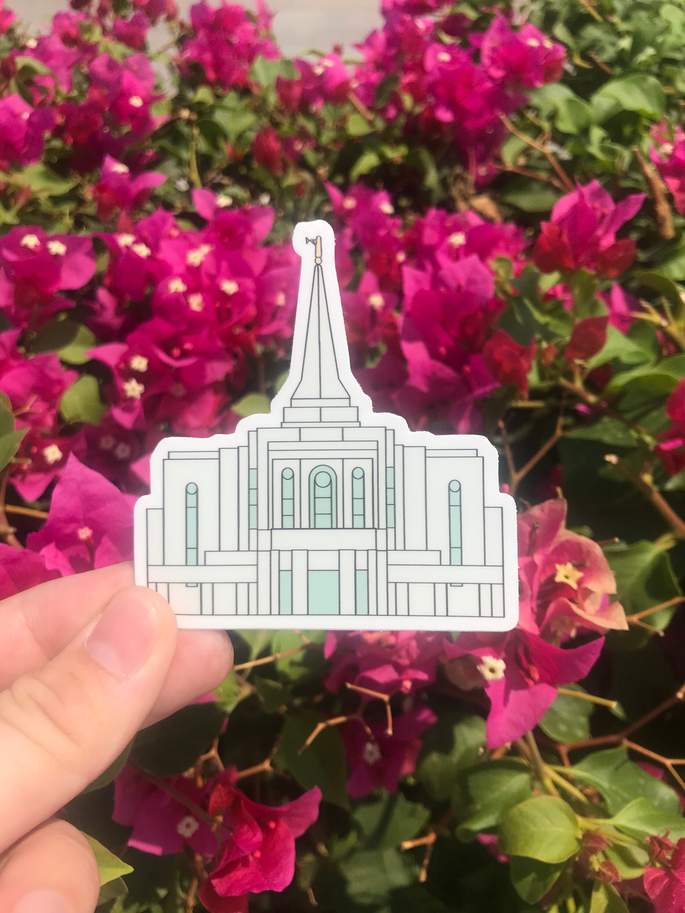 Gilbert Arizona Temple Sticker, Lds Gifts for Missionaries, Lds Temple ...