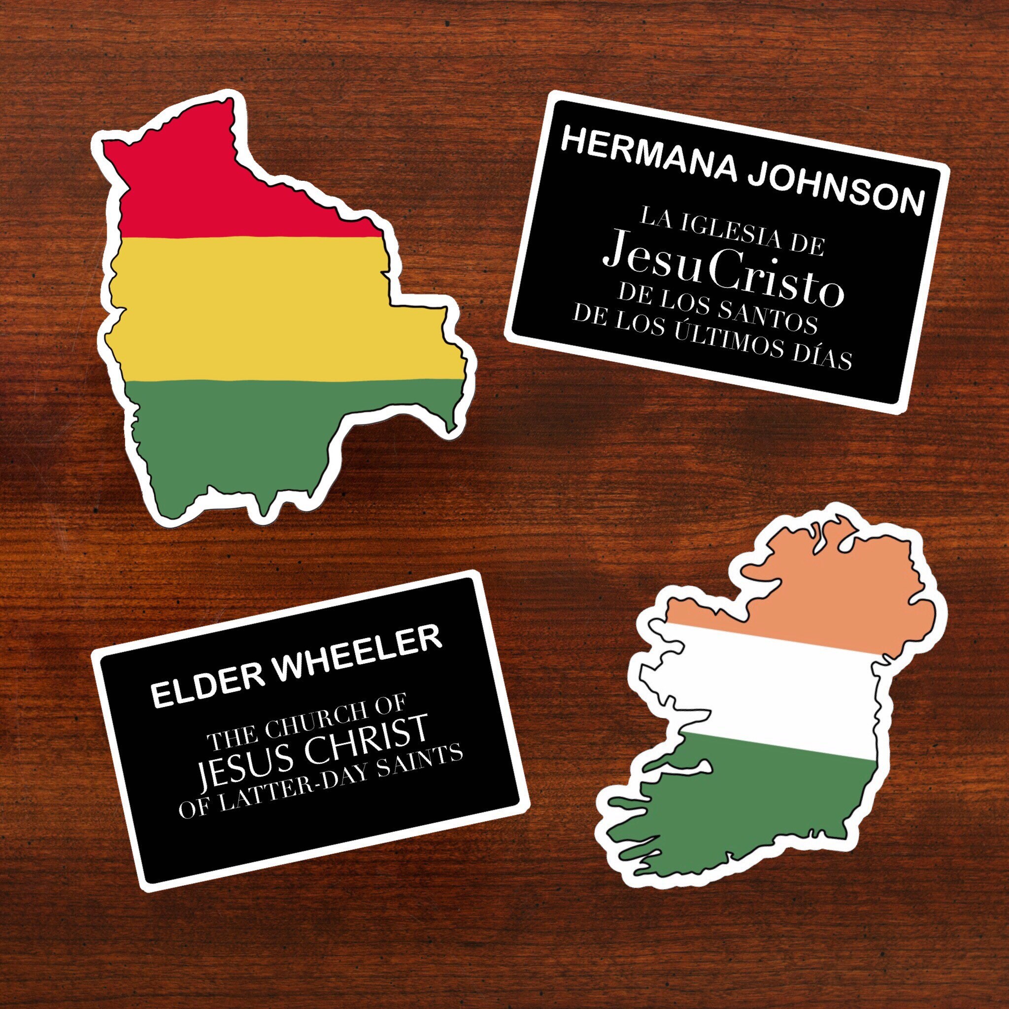 Custom LDS Missionary Tag Sticker Etsy