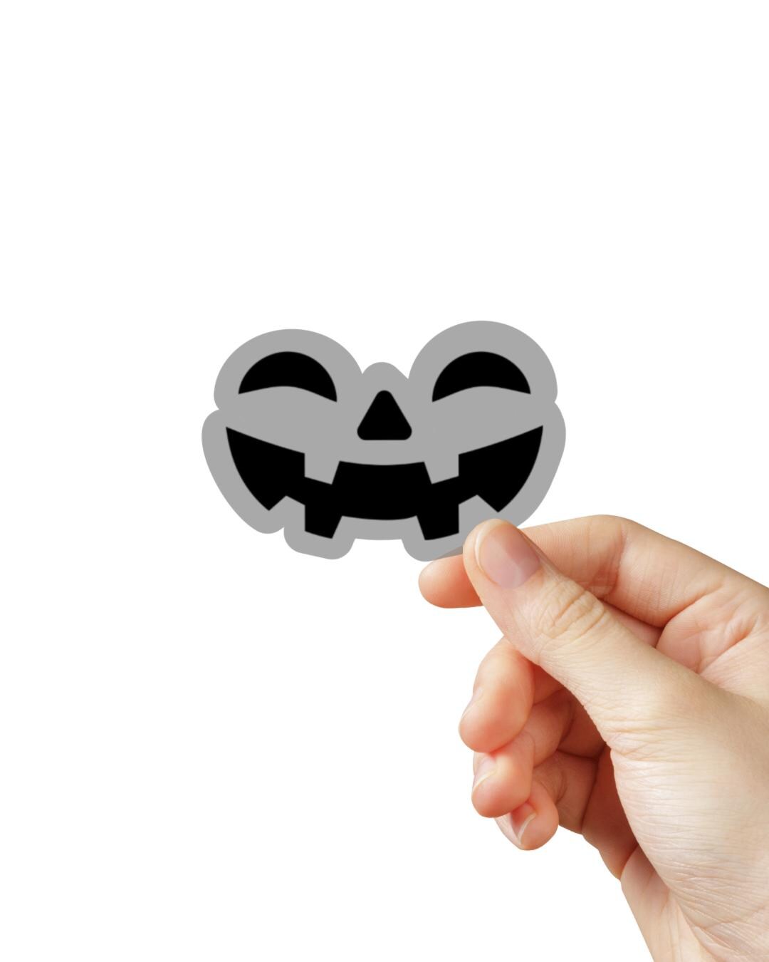 Jack O Lantern Face Stickers, Pumpkin Stickers, Halloween Sticker for ...