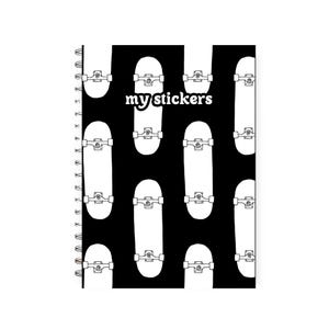 Reusable sticker book boy, reusable sticker journal, Sticker album reusable, sticker collection book, sticker binder