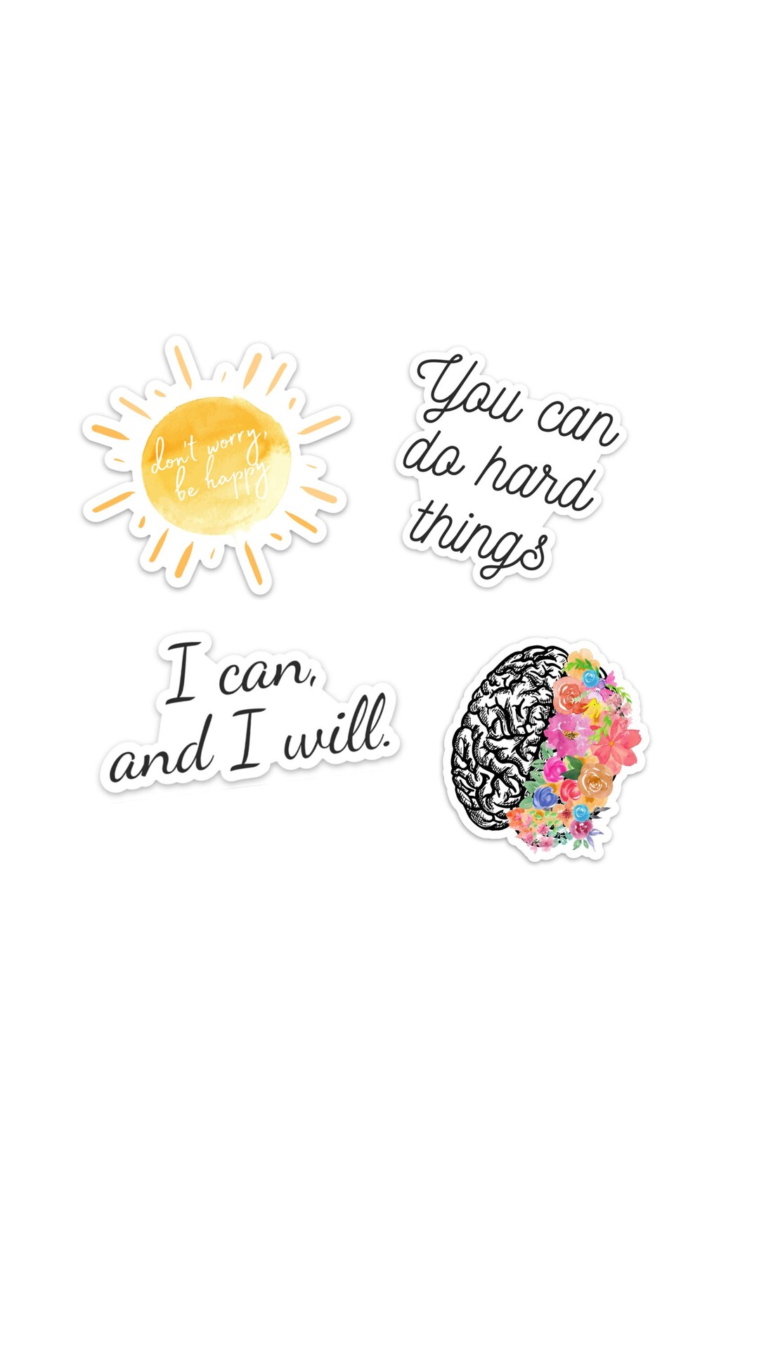 Mental Health Awareness Sticker Pack - Etsy