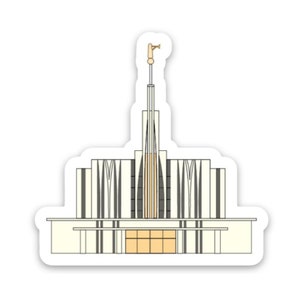 Seattle Washington Tempel Aufkleber, lds Geschenke für Missionare, lds Tempel Aufkleber, lds Taufe Geschenk Junge, Jugend Thema Aufkleber