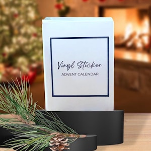 Sticker advent calendar, advent calendar for adults, advent calendar 2024, advent calendar for kids, unique advent calendar