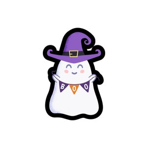 Heksengeest, Leuke spookstickerset, spookstickers waterdicht, halloween stickerbundel, Halloween stickers voor waterfles