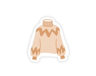 Sweater sticker, fall stickers for kindle, cozy sticker christmas, cute fall stickers, cozy sticker for kindle
