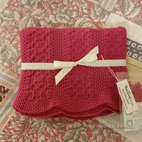 Instant Download Pattern for Machine Knit Tuck Baby Blanket Etsy