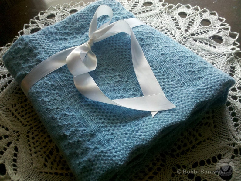 Instant Download Pattern for Machine Knit Tuck Baby Blanket Etsy