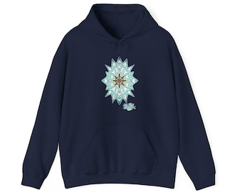 Sharkdala Unisex Hoodie, Nauticalfunk Fashion Sweatshirt
