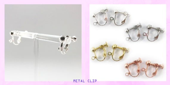 CUTIFICIAL Oval Crystal Earrings For Women and Girls Clip-on Exchange Available