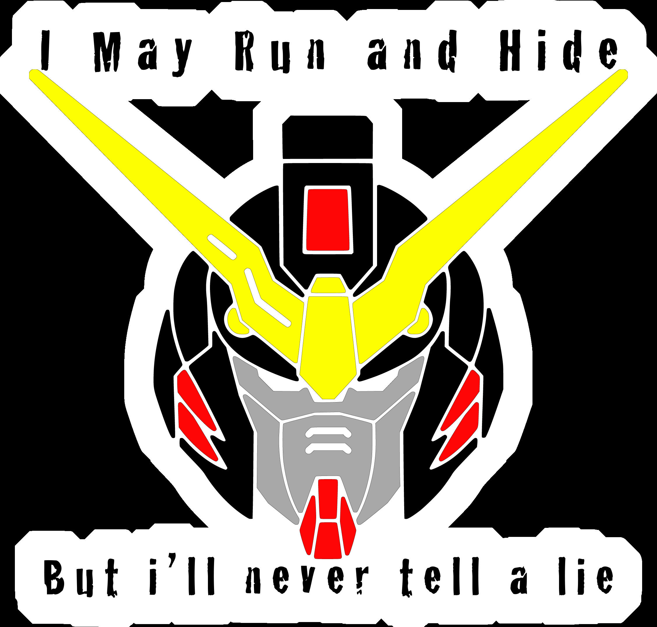Gundam Quote Sticker Etsy
