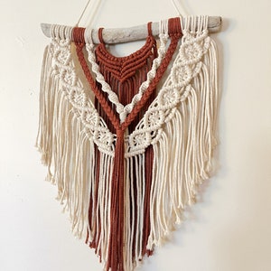 Medium size macrame wall hanging