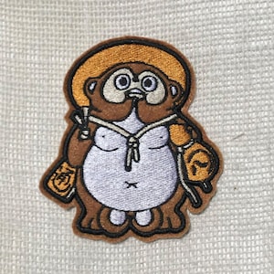 Tanuki Felt Patch