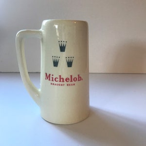 Vintage Michelob Cerveza Stein / Triple Corona Michelob / Rara Taza de Cerveza / Michelob Cerveza Deaire / Barware / Regalos para papá Hermano Novio