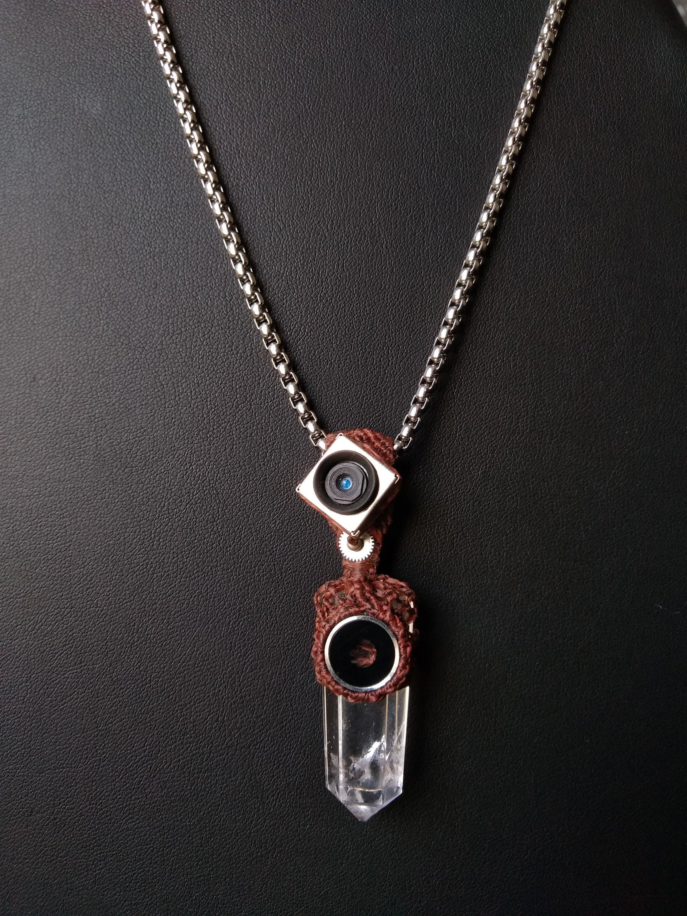 Mini Spy Camera Necklace