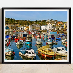 Mevagissey harbour St Austell Cornwall | Limited edition print | photography | fine art | wall art | exclusive print | posters | Photos | UK