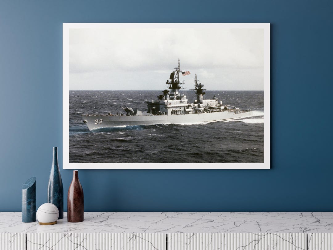 USS Fox (CG-33) Belknap Class Cruiser | Photo Print | Military | US ...