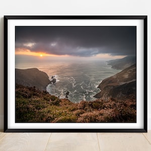 Slieve League cliffs County Donegal Ireland | Limited edition print | photography | fine art | wall art | exclusive print | posters | Photos