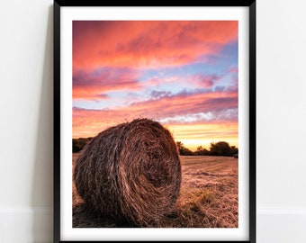 canvas hay bale bolsa