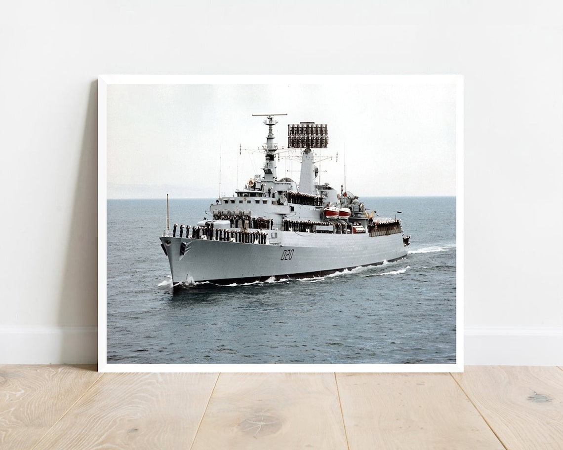 Buy HMS Fife D20 Warship Photo Royal Navy Print Navy Photos Online in India Etsy