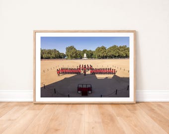 Coldstream Guards Parade Photo Print: British Military Photography Wall Art