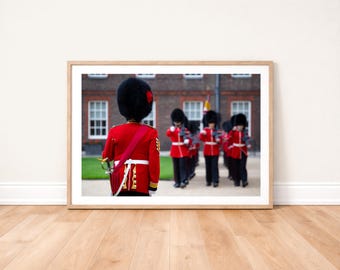 Coldstream Guards Honour Guard Photo Print: British Military Photography Wall Art