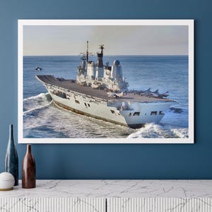 HMS Ark Royal Flugzeugträger : Royal Navy Kriegsschiff Wandkunst