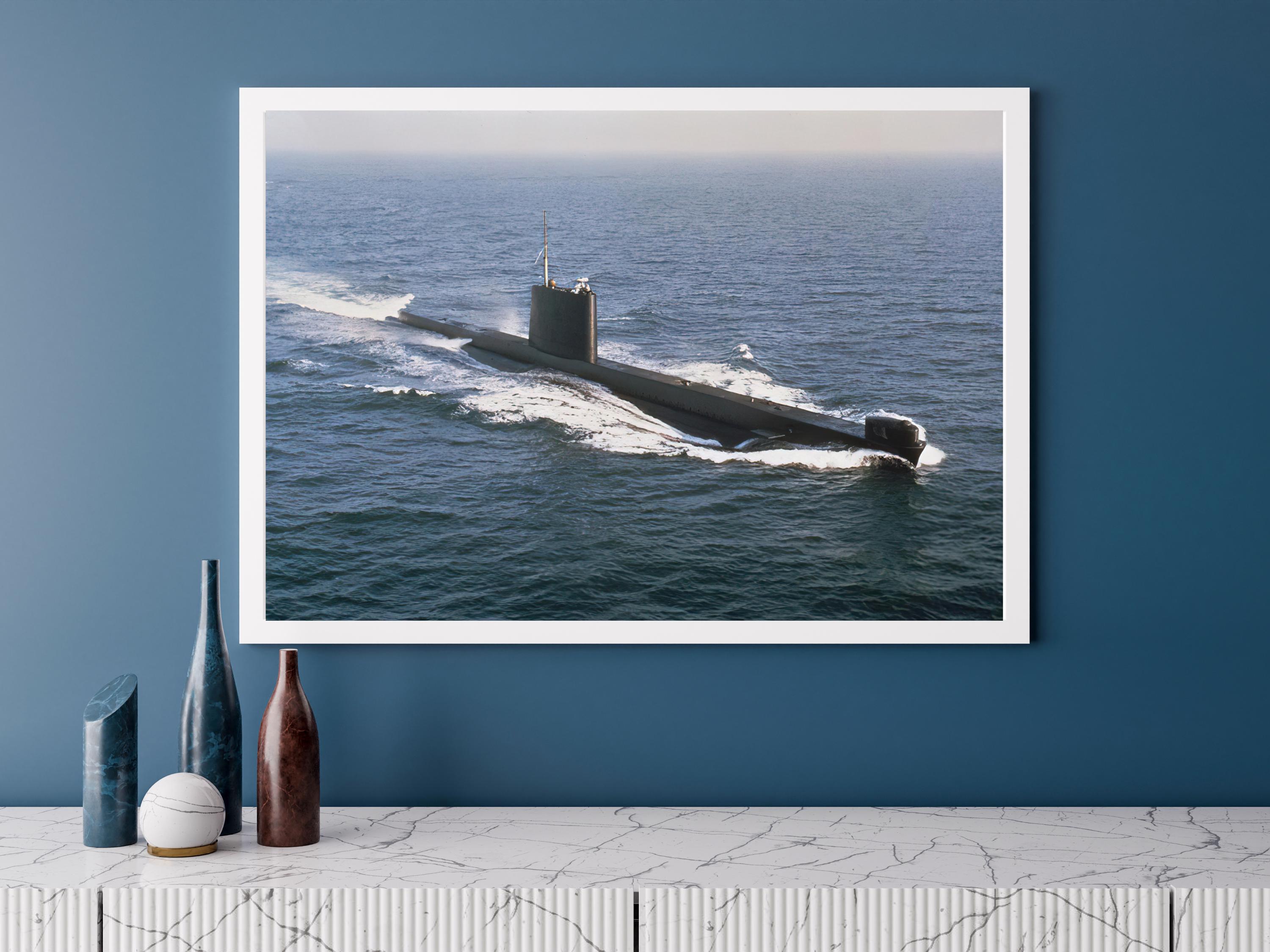 S21 Submarine HMS Onyx (S21) Photo Print Underway Royal Navy