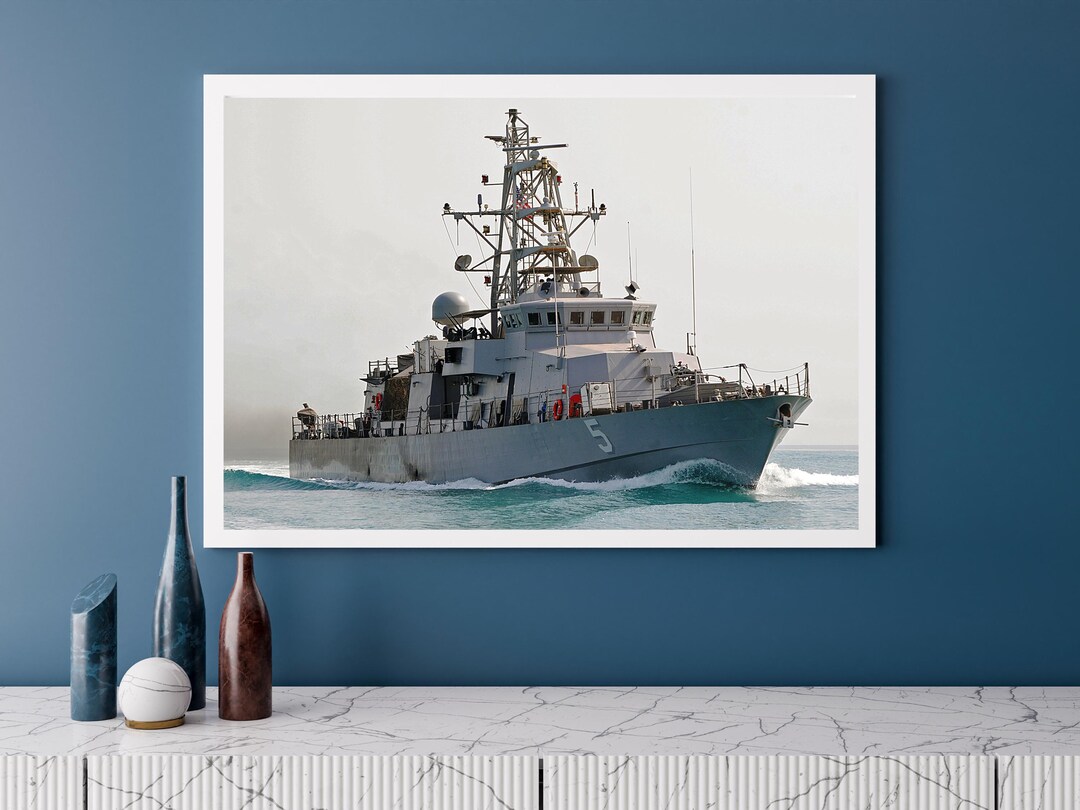 USS Typhoon (PC-5) Cyclone Class Coastal Patrol Ship | Photo Print ...