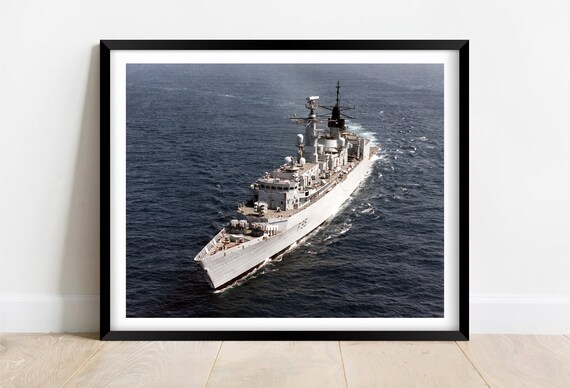 HMS London F95 Warship Photo Royal Navy Print Navy Photos Etsy