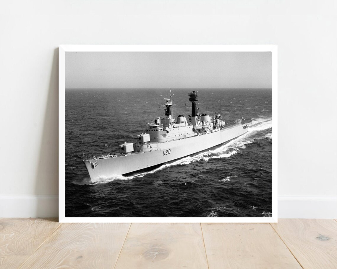 HMS Fife D20 Warship Photo Royal Navy Print Navy Photos Etsy Canada