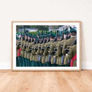The Irish Guards Parade Photo Print: British Military Photography Wall Art