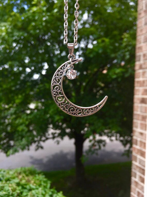 Crescent Moon Half Moon Swarovski 