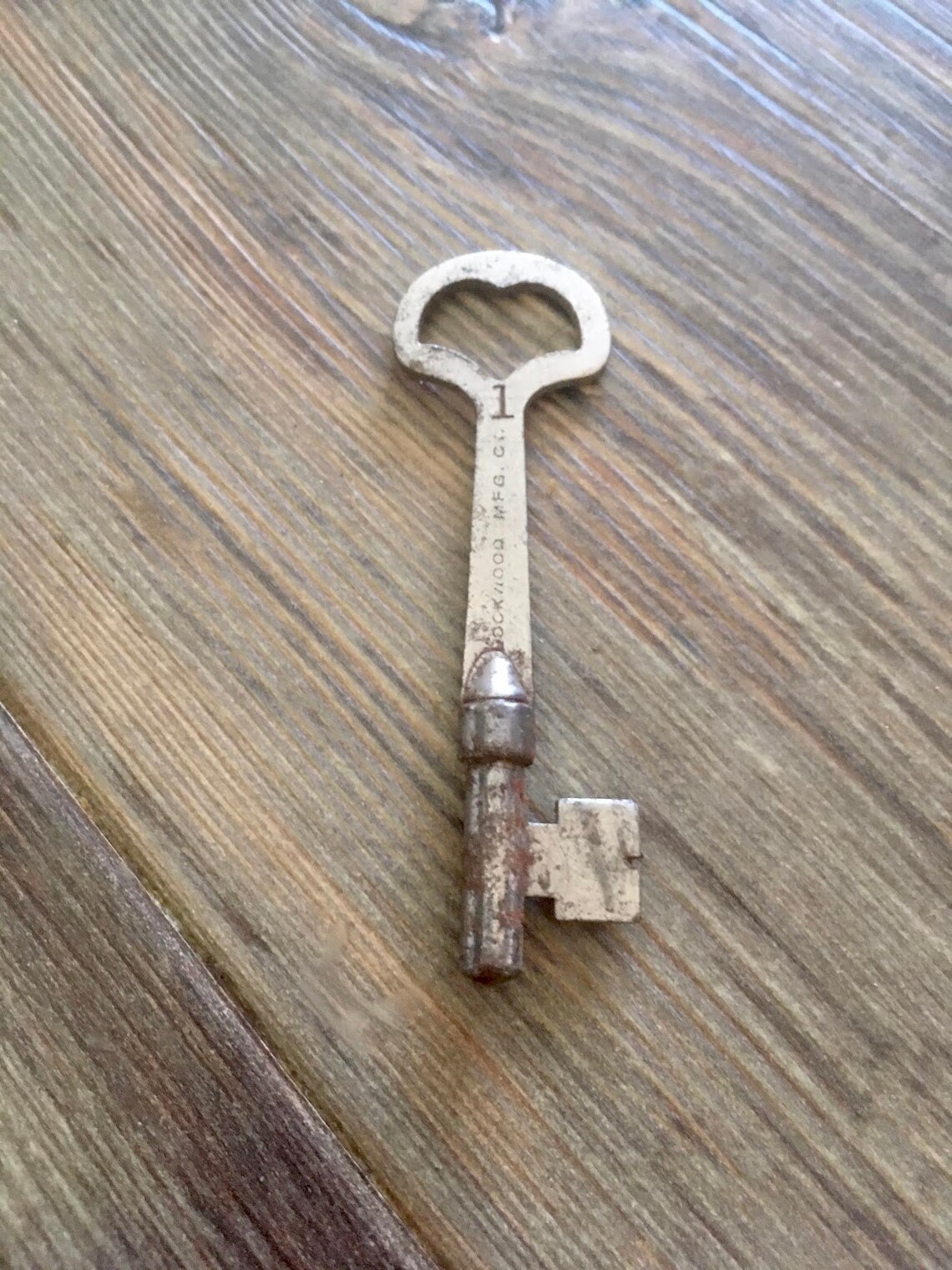 Vintage Skeleton Large Key Real Authentic Key Rustic Etsy