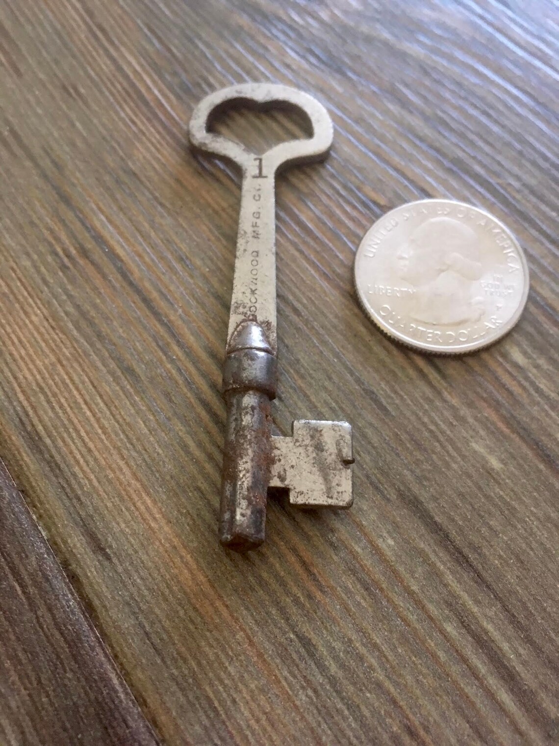 Vintage Skeleton Large Key Real Authentic Key Rustic Primitive Key