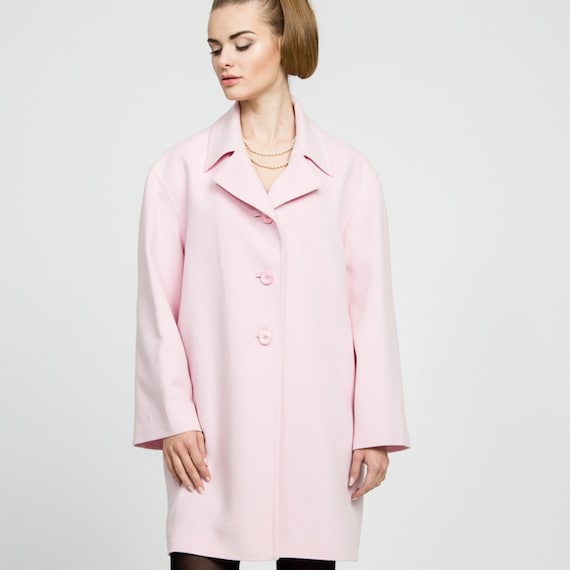 baby pink coat womens