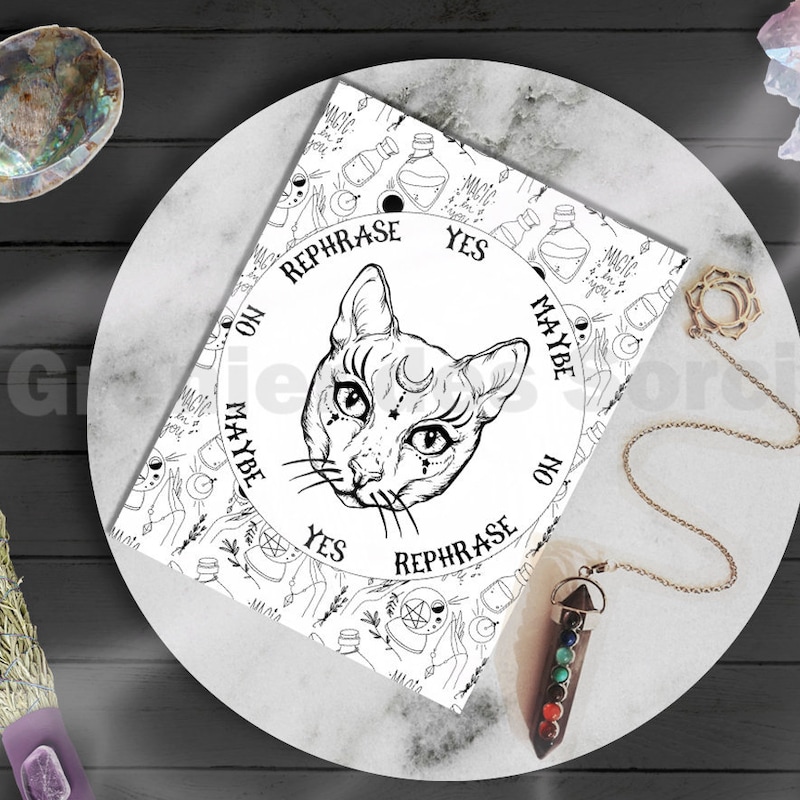 Pendulum Board Printable Etsy