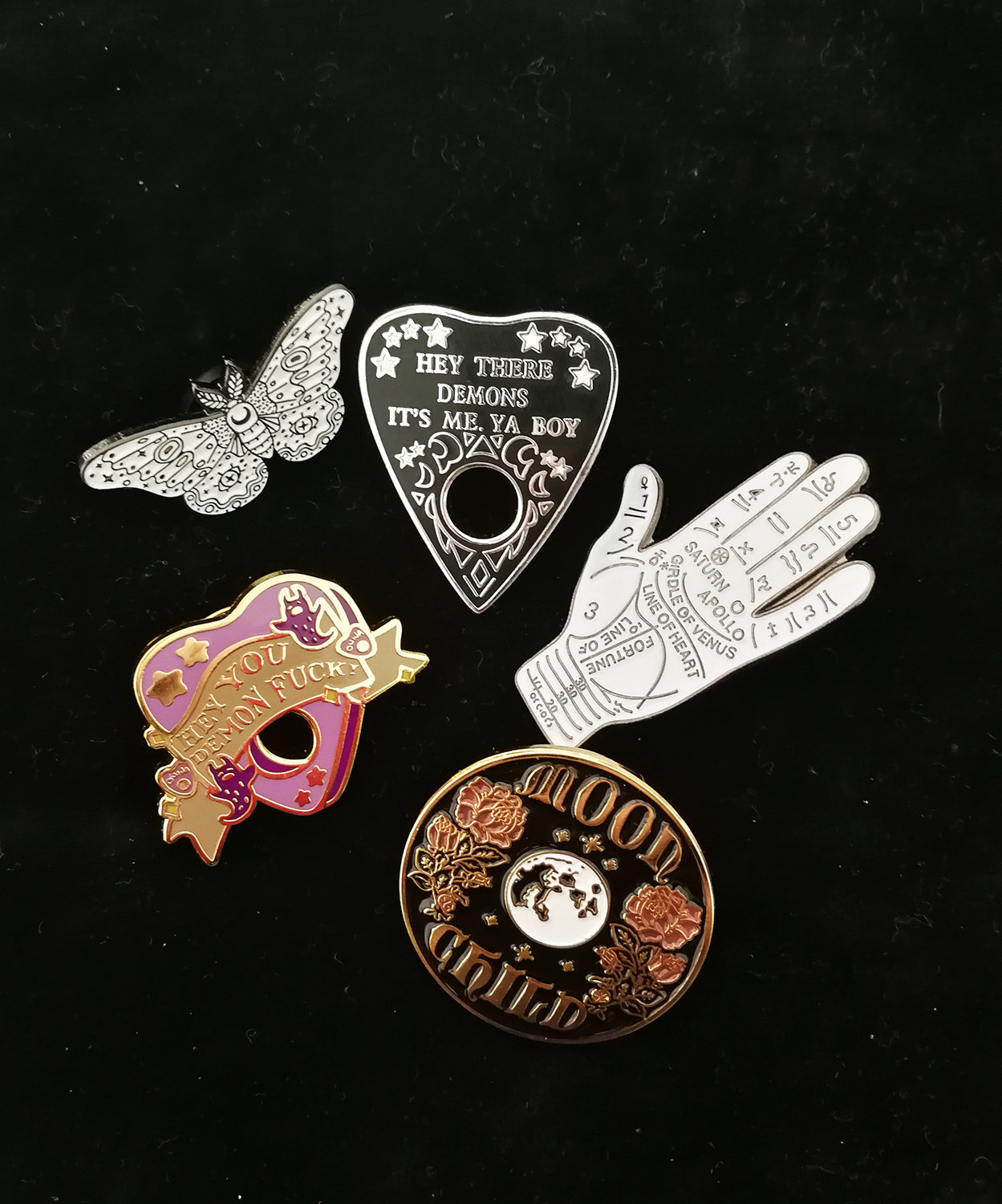 Pins Sorciere, Broche Alchimie, Bijou Oui-Ja, Gothique, Pins Ésotérique, Sorcière, Sorcellerie, Épin