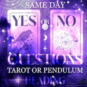 Lecture OUI ou NON, tarot oui ou non, lecture de tarot, lecture psychique rapide oui ou non, question oui ou non, lecture médiumnique