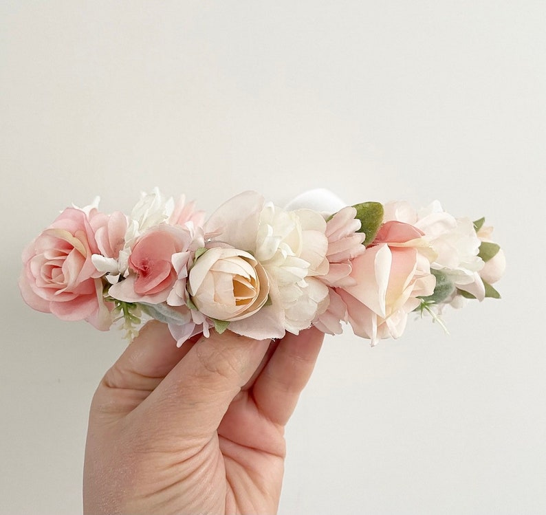 Collier de fleurs pour chien Couronne de mariage de chien image 1