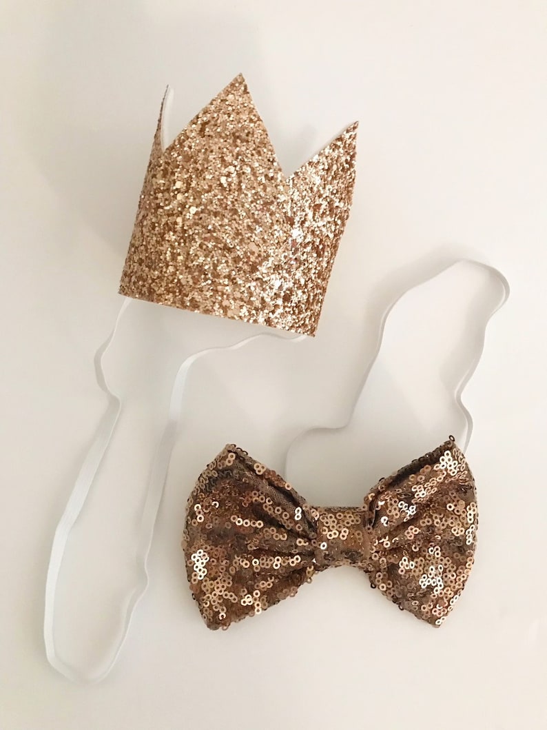 Dog Hat and Bowtie Dog Accessories Dog Party Crown and Bow Tie Set Dog Party