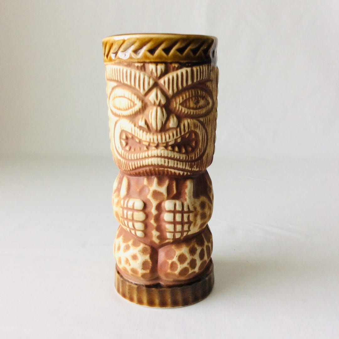 Orchids of Hawaii Tiki Mug Made in Japan Vintagefindsfound - Etsy