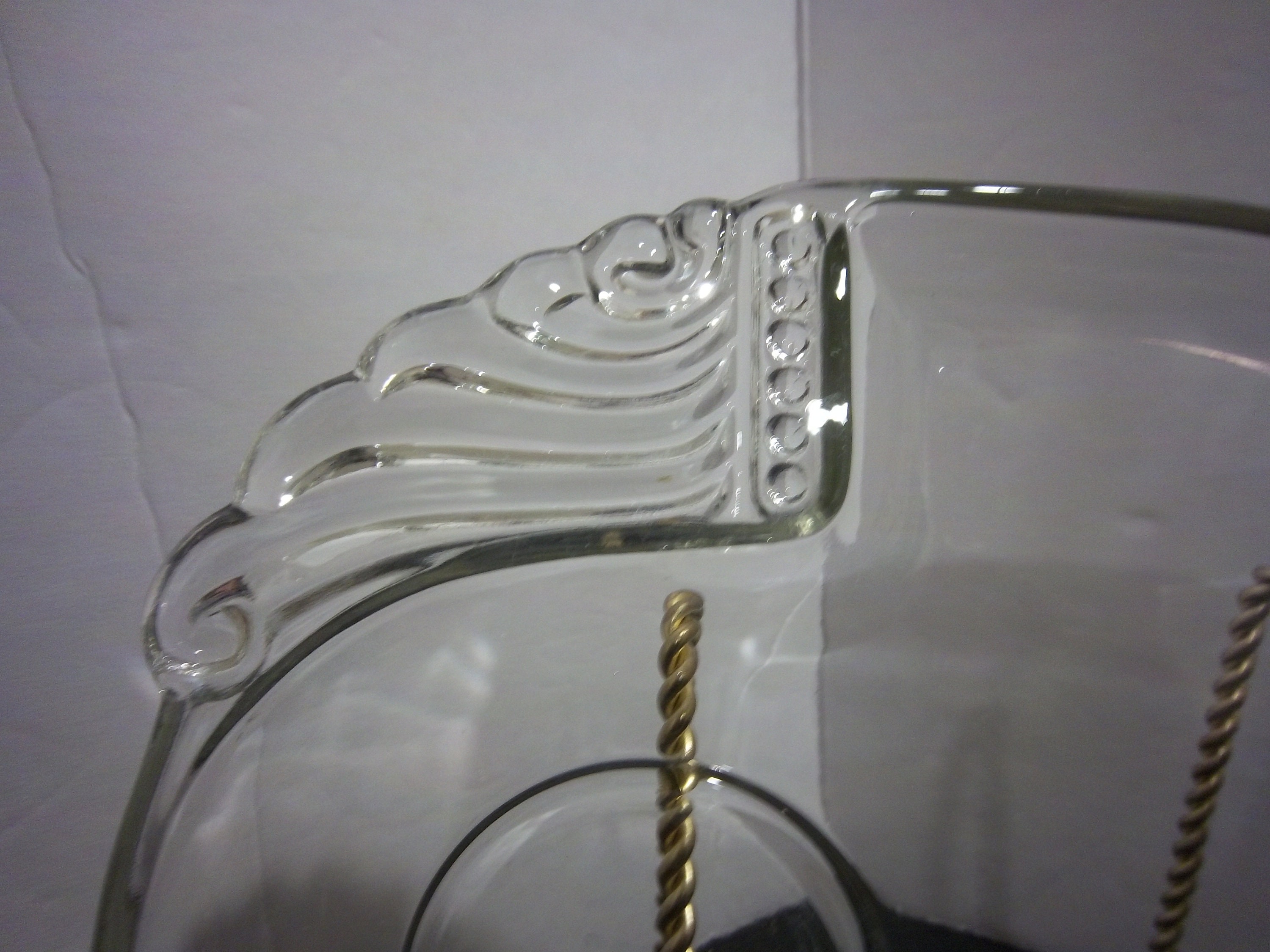 ヘーゼル アトラス「Parti-Ade」スナックセット クリアガラス 4個