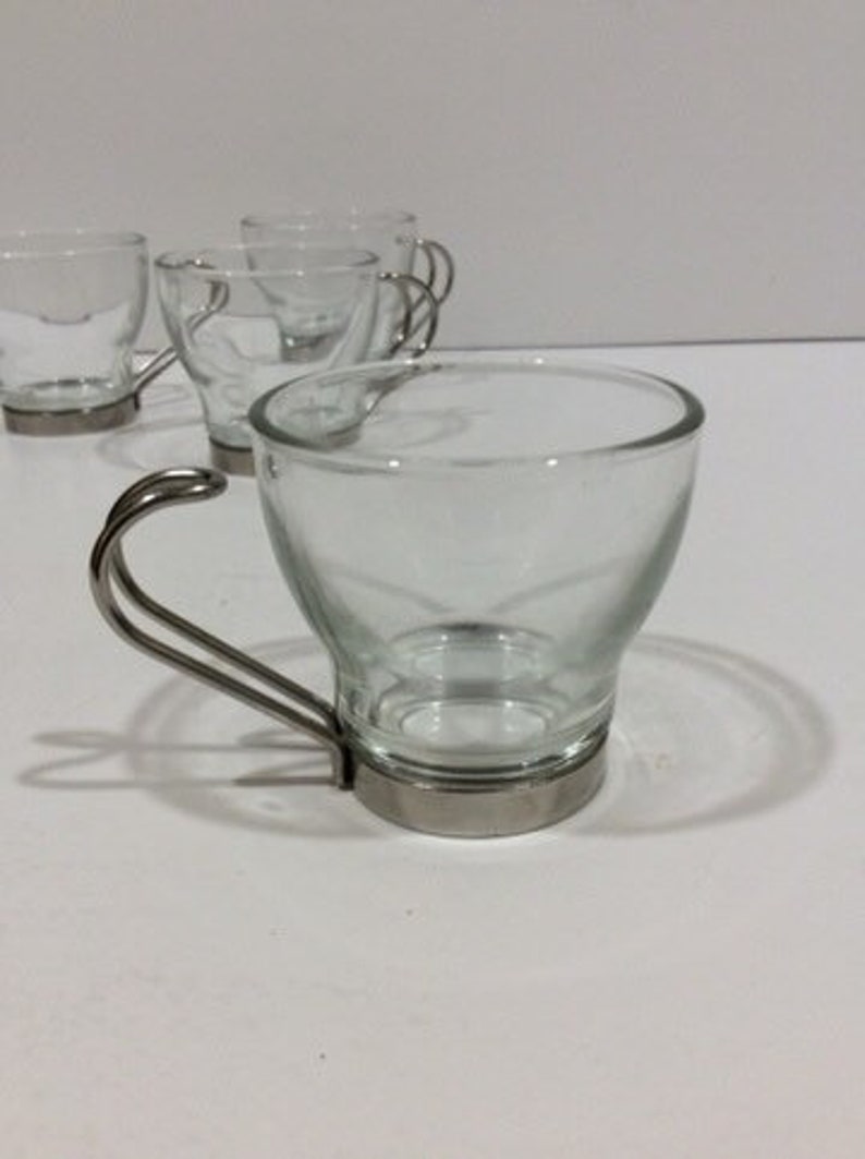 Set of 4 Vintage Bormioli Rocco Espresso Cups in the Oslo Etsy